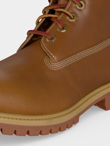 TIMBERLAND Buty sznurowane 'HERITAGE' w kolorze brązowy