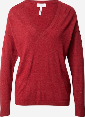 OBJECT Sweater 'Thess' in Red: front