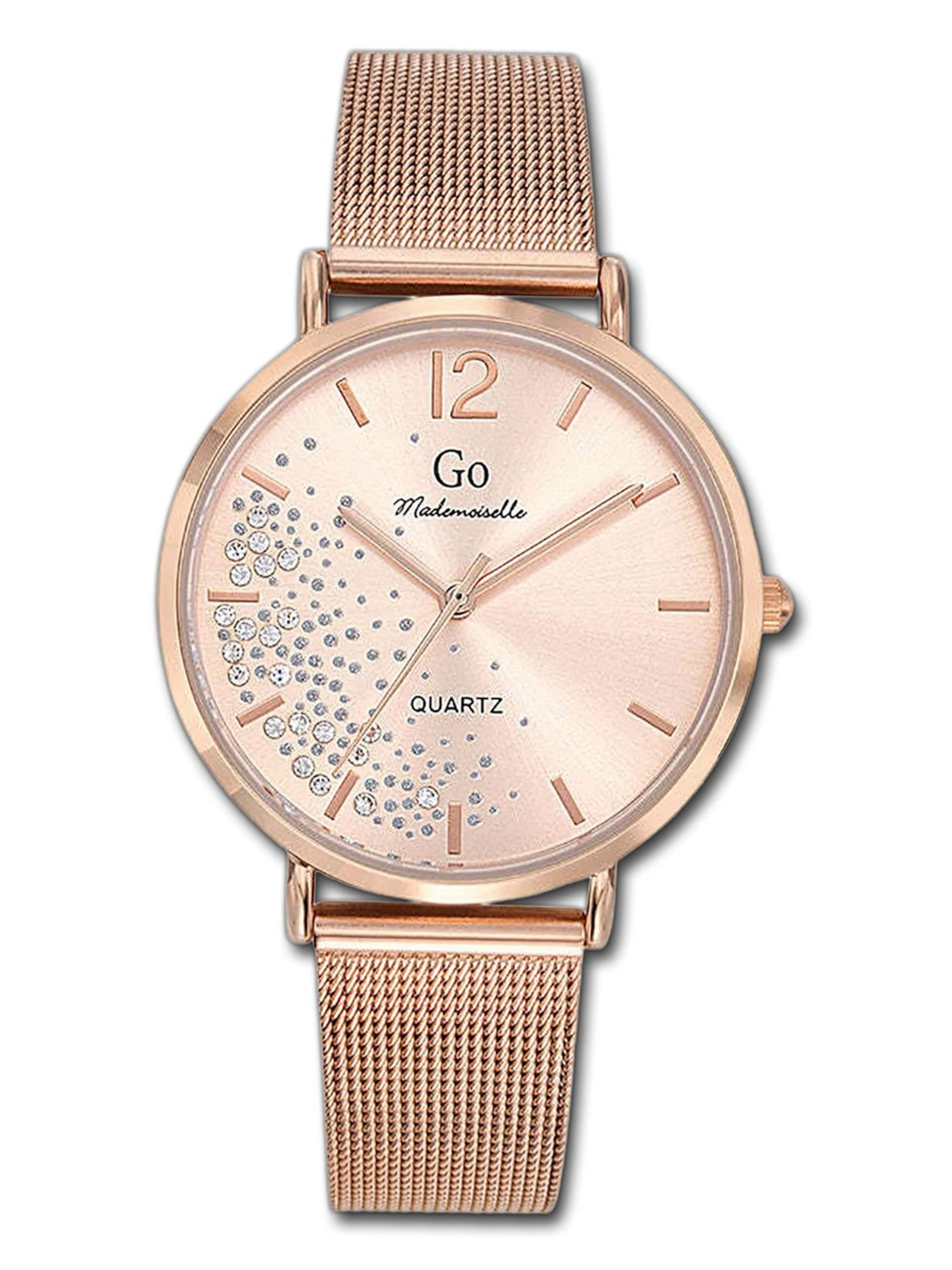 GO GirlOnly Analoguhr‌‌‌‌‌ in Gold: Vorderseite