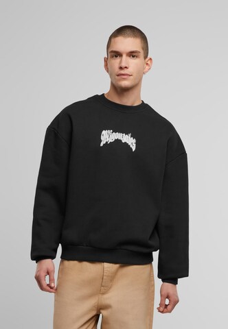 MJ Gonzales Sweatshirt in Schwarz: Vorderseite