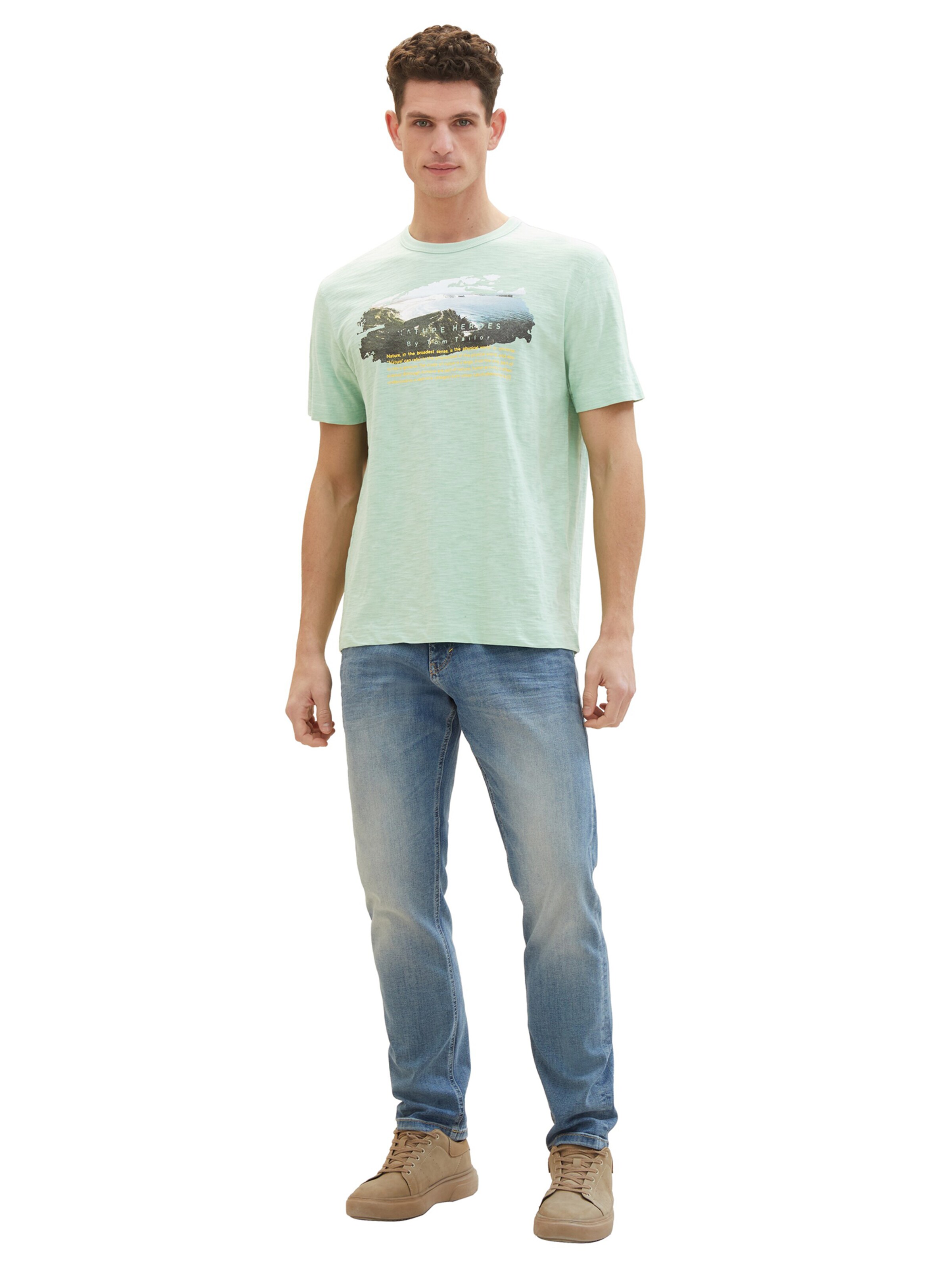 TOM TAILOR Shirt in Green