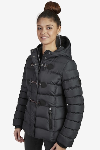 BRAVE SOUL Jacke 'Pentagon' in Schwarz: predná strana