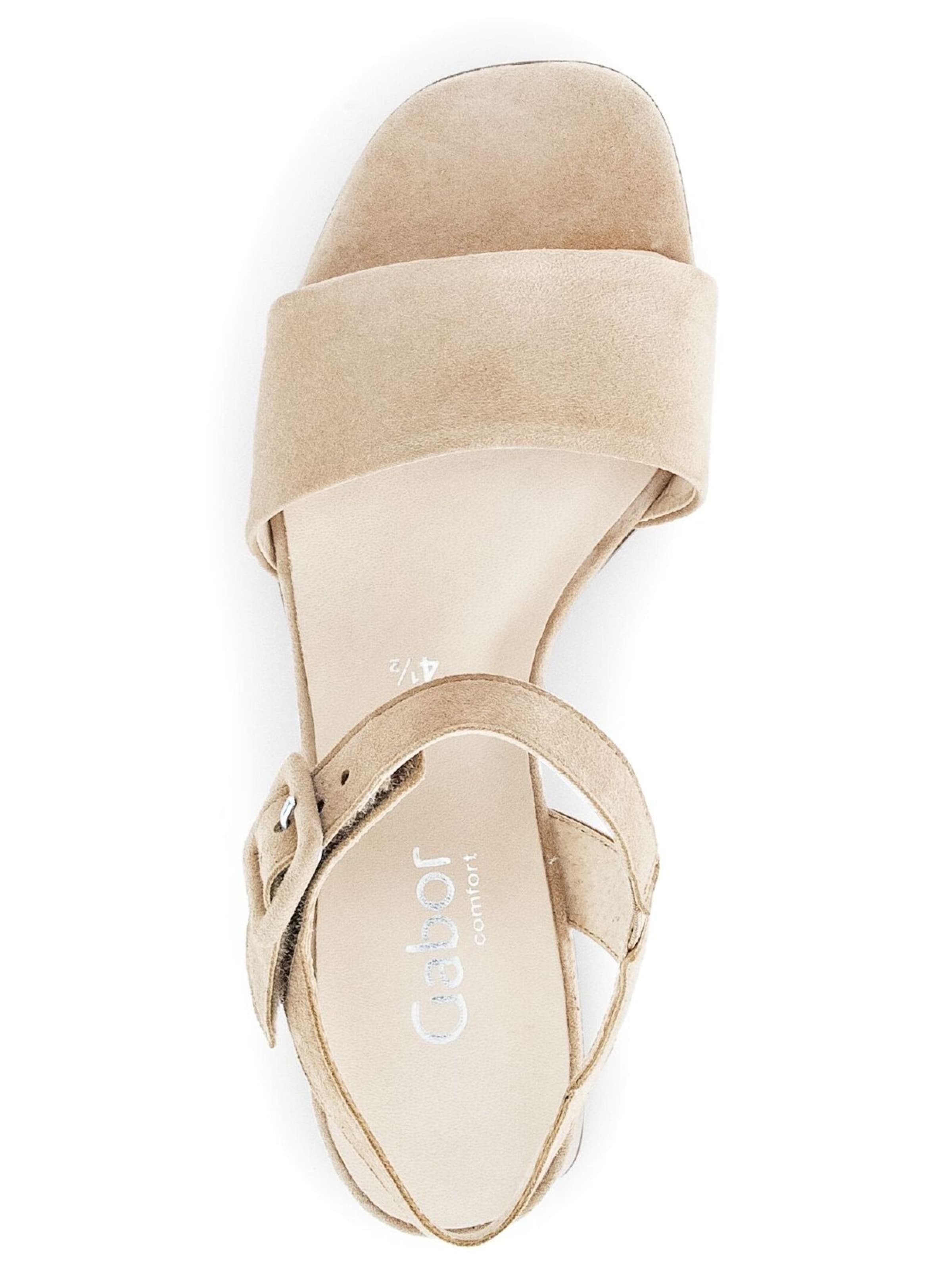 GABOR Riemensandale in Beige