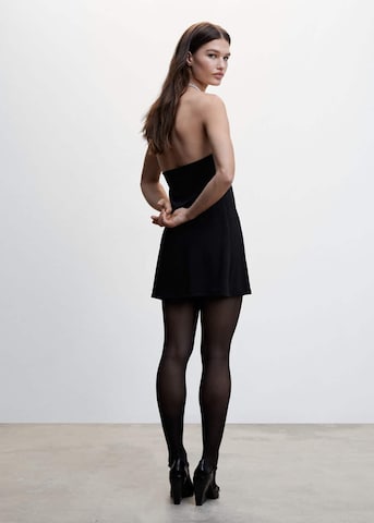 MANGO Obleka 'Lux' | črna barva