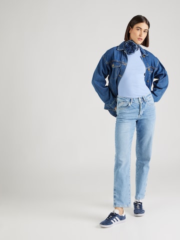 PIECES Shirt 'RUKA' in Blue