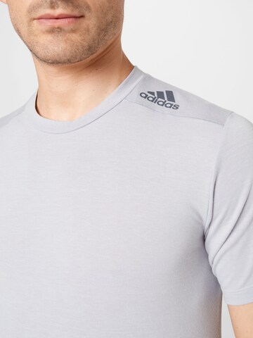 T-Shirt fonctionnel 'Designed for Training' ADIDAS SPORTSWEAR en gris