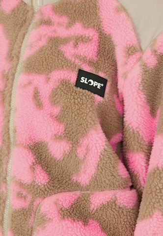 SLOPE Athletic Fleece Jacket 'Kendor' in Pink