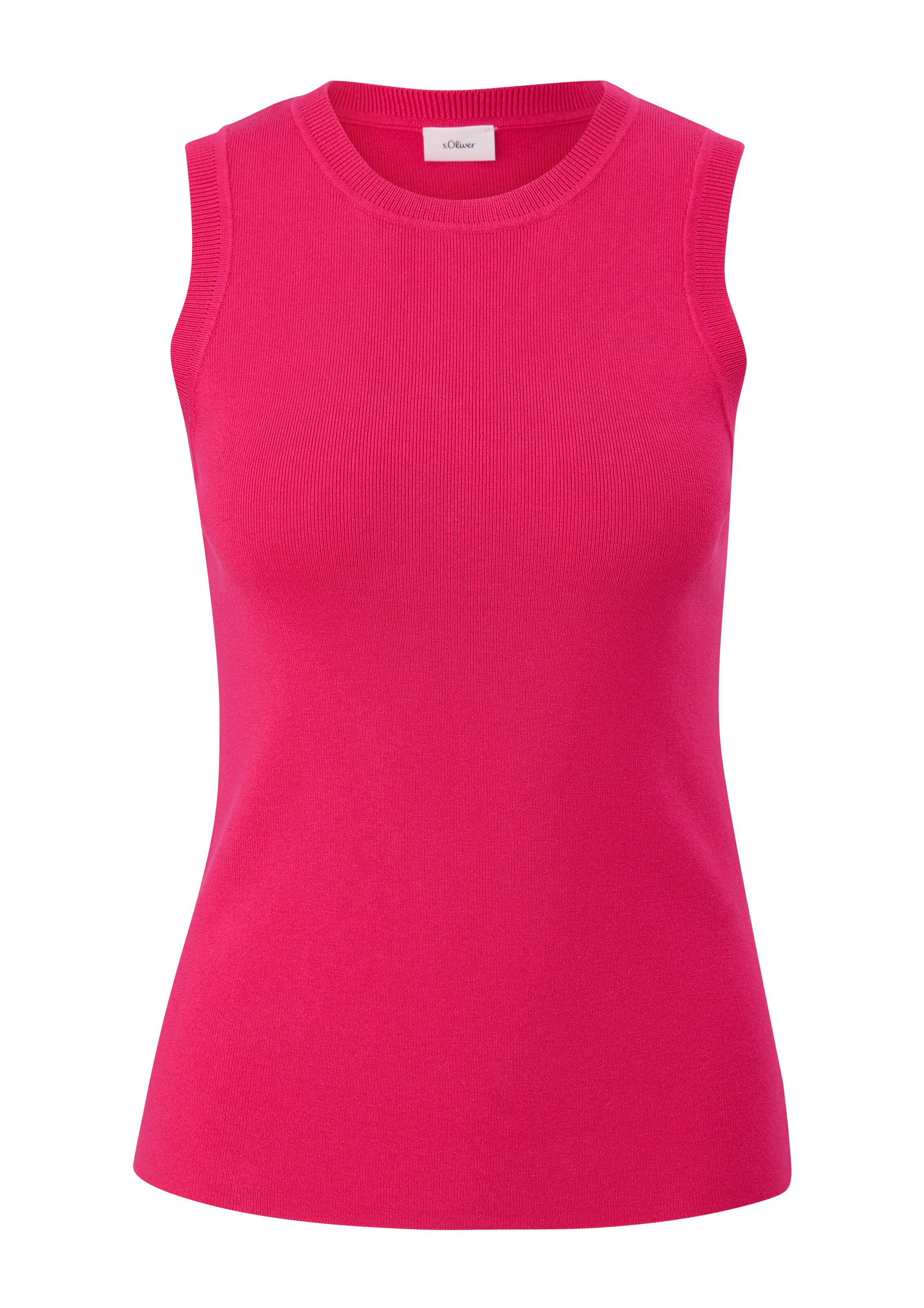 s.Oliver BLACK LABEL Top in Roze: voorkant