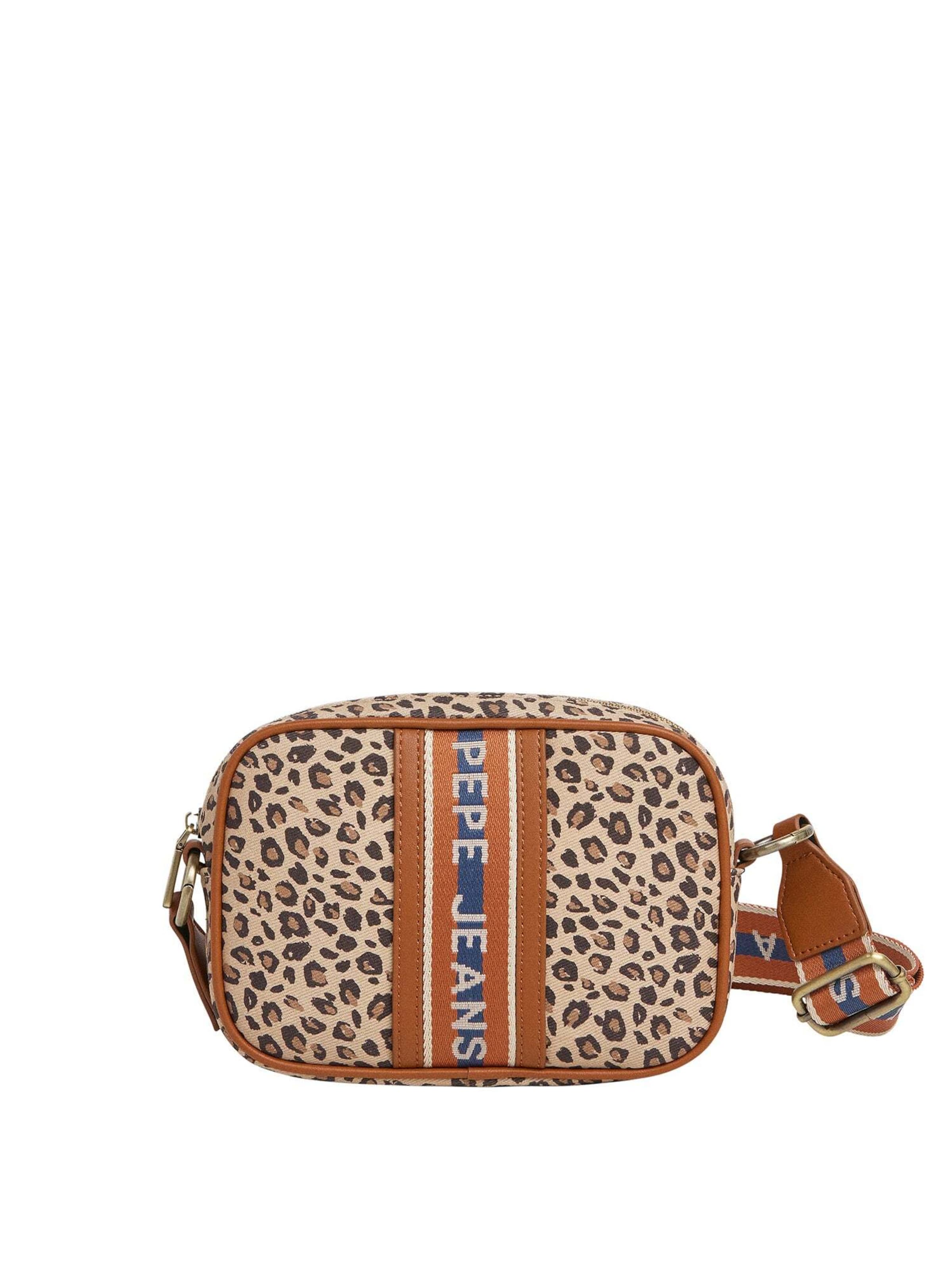 Pepe Jeans Handtasche in Beige: Vorderseite