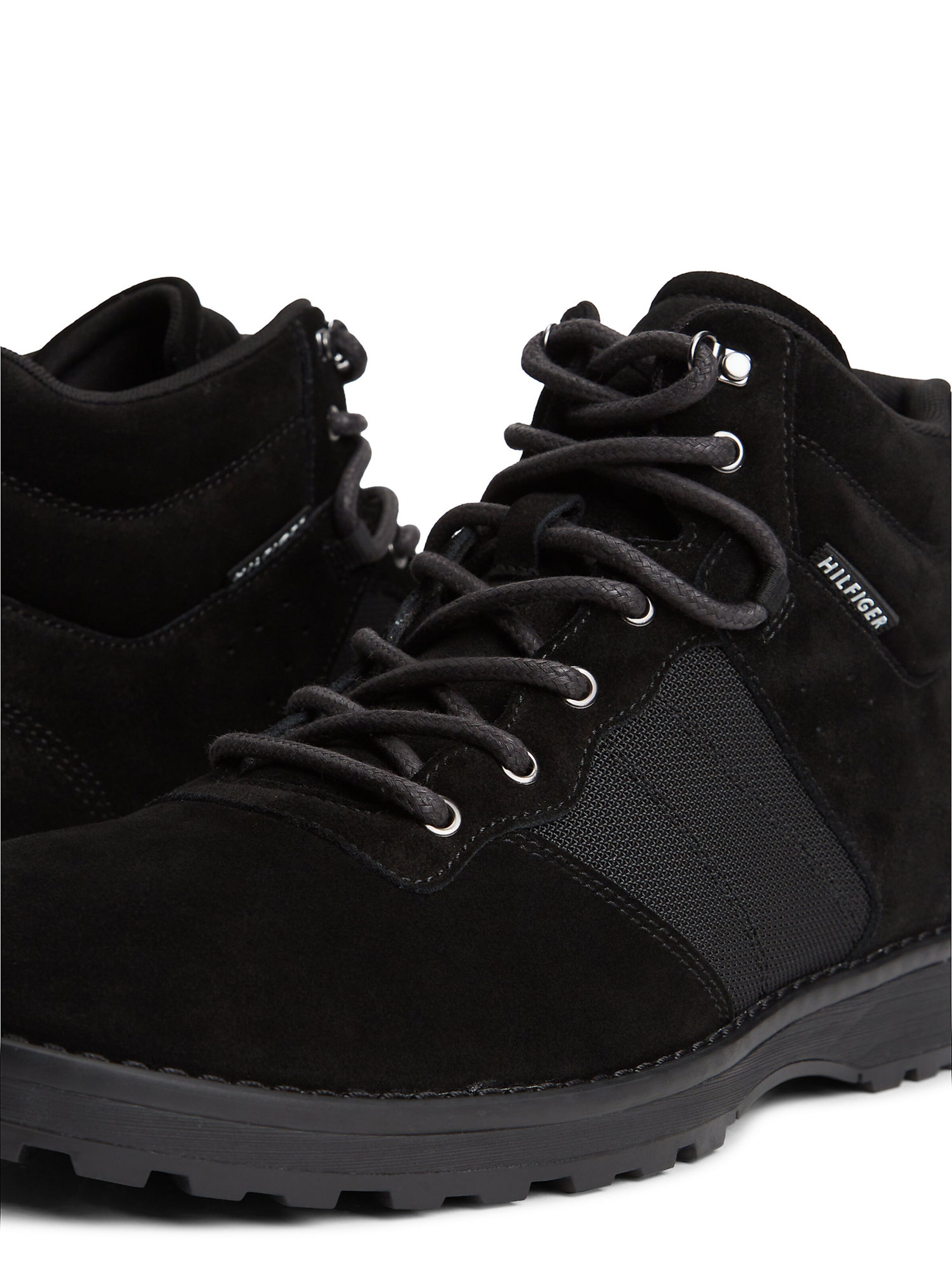TOMMY HILFIGER Veterboots in Zwart