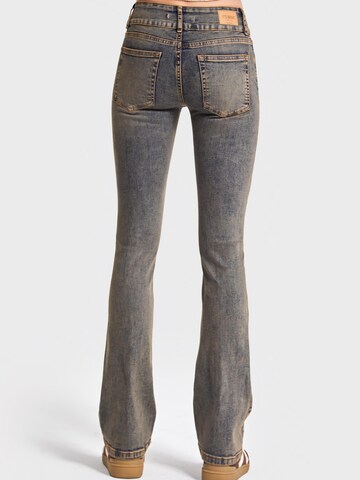 IT'S BASIC Skinny Jeans 'Skinny Low Rise Jeans' in Grijs