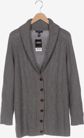 Lands‘ End Sweater & Cardigan in L-XL in Grey: front