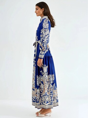 Abito camicia di MSN Collection in blu