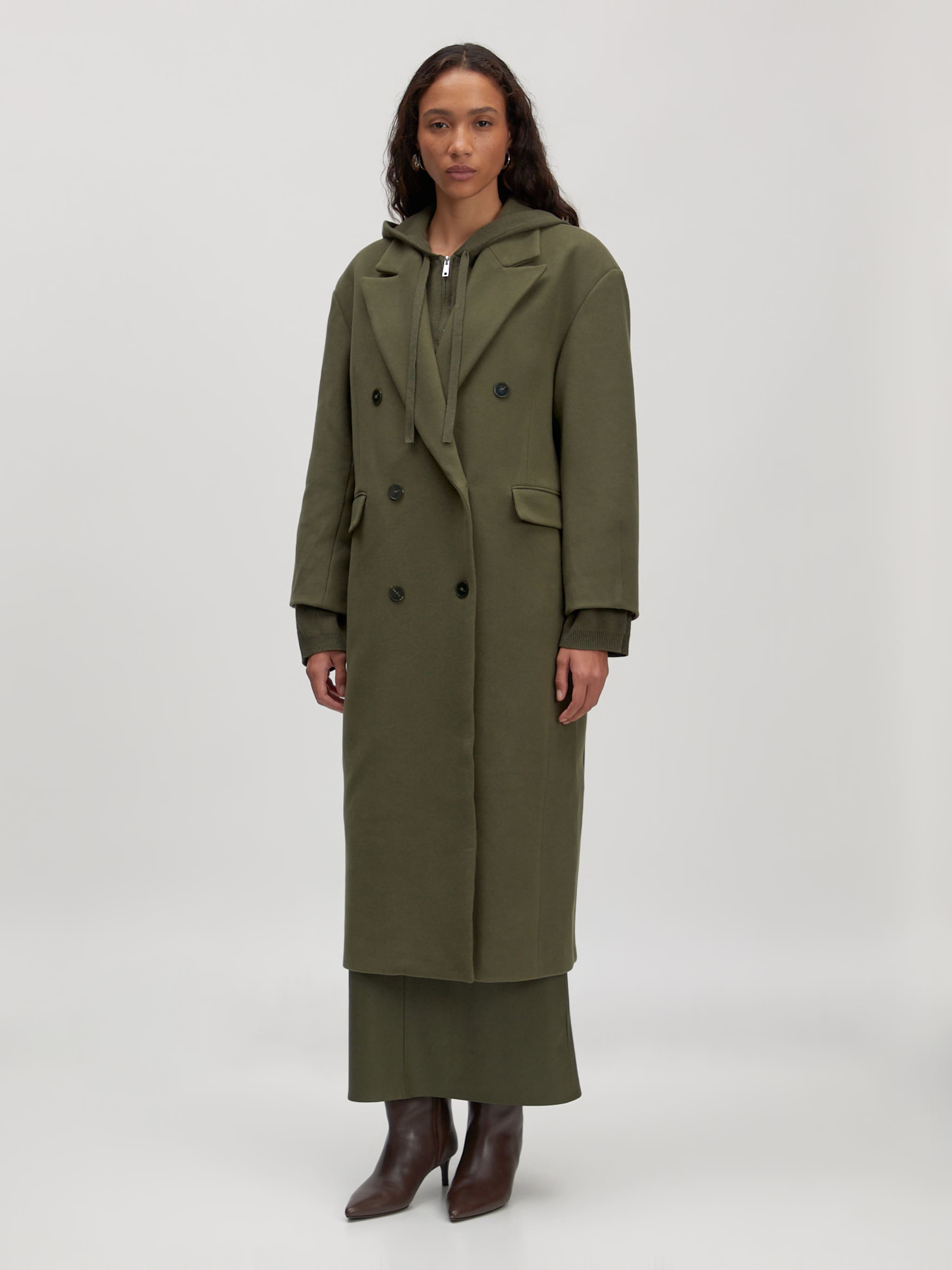 EDITED Productos Abrigo de entretiempo 'Leana' caqui