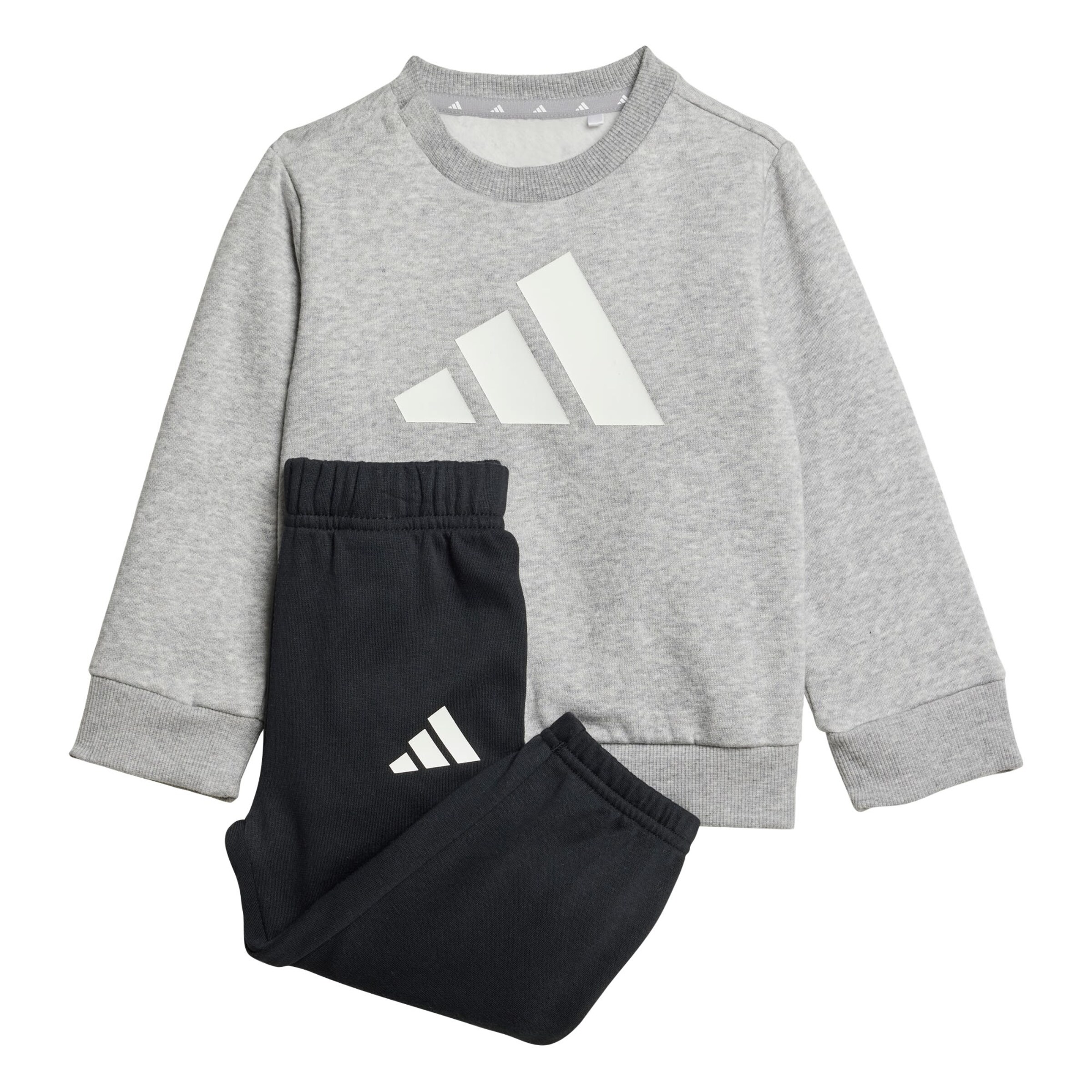 ADIDAS SPORTSWEAR Trainingsanzug 'Essentials' in Grau