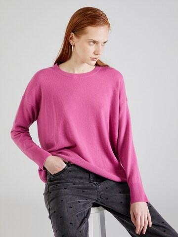 Pull-over Sisley en rose : devant