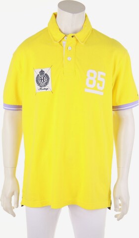 TOMMY HILFIGER Poloshirt XL in Gelb: predná strana