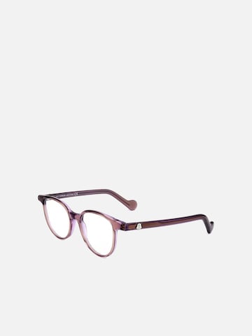 Lunettes de soleil MONCLER en rose : devant