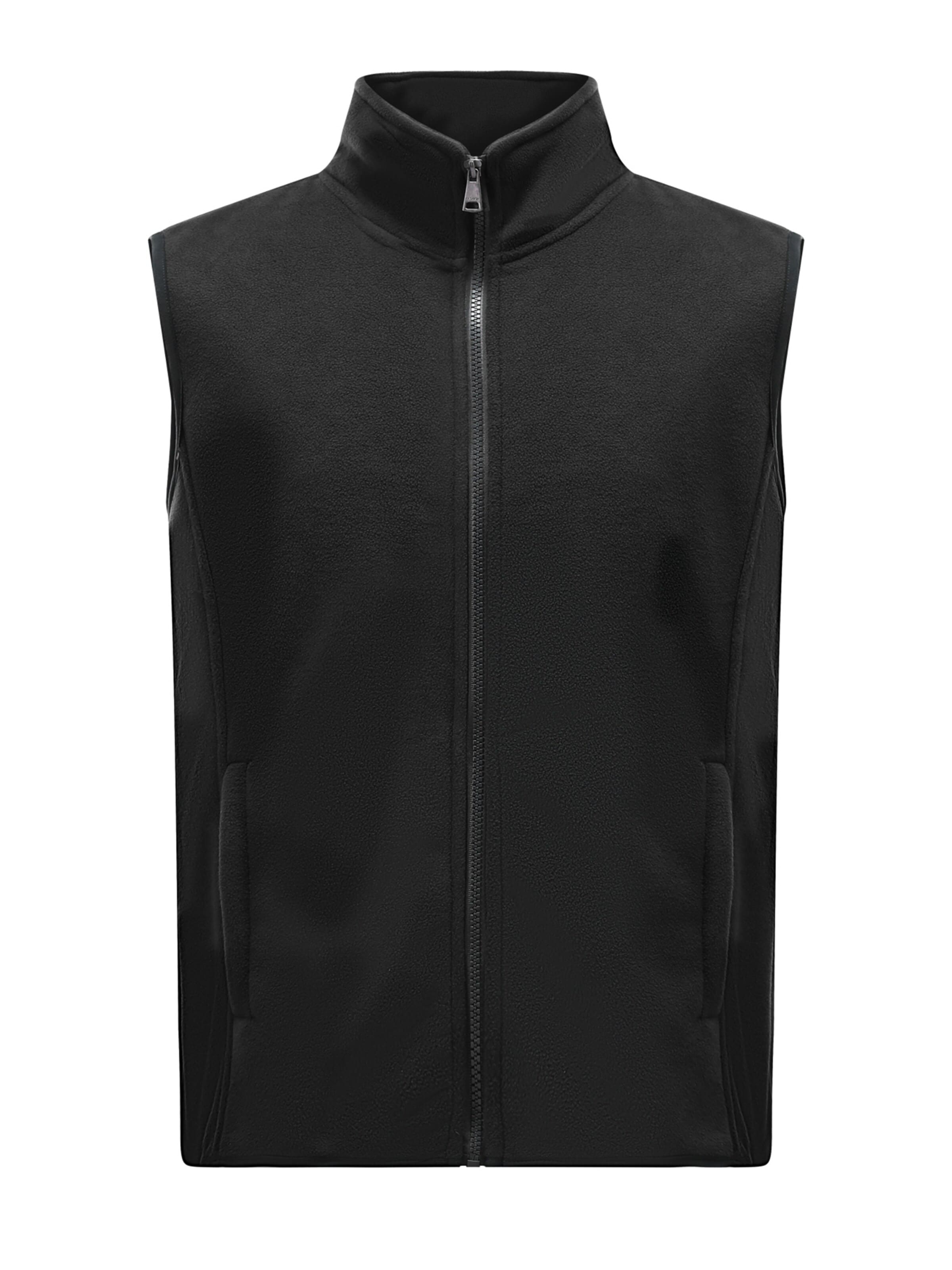 YOUTHUP Vest in Black: front