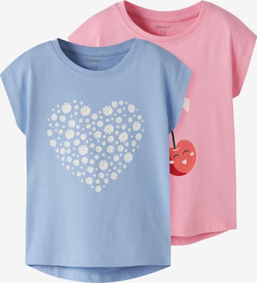 NAME IT Shirt 'NMFVIGEA' in Blue: front