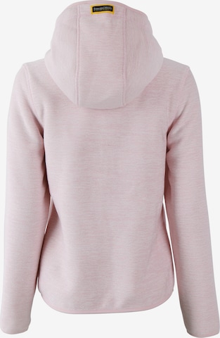 Schmuddelwedda Fleece jas in Roze