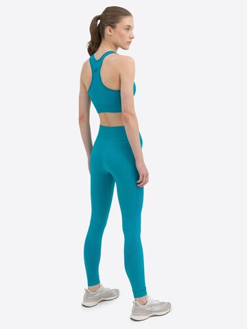 Skinny Pantaloni sportivi di 4F in blu