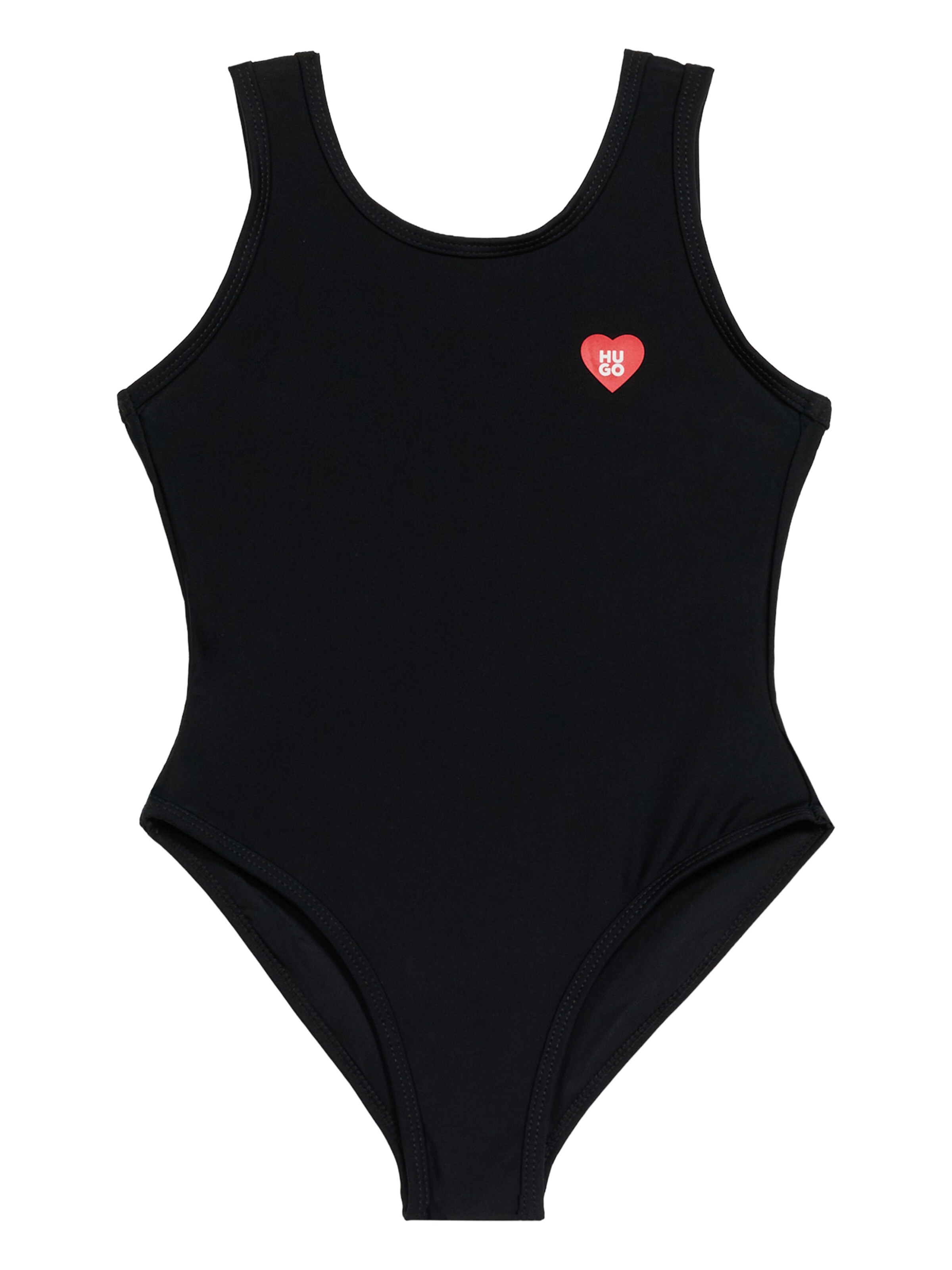 HUGO Baddräkt i röd / svart, Produktvy