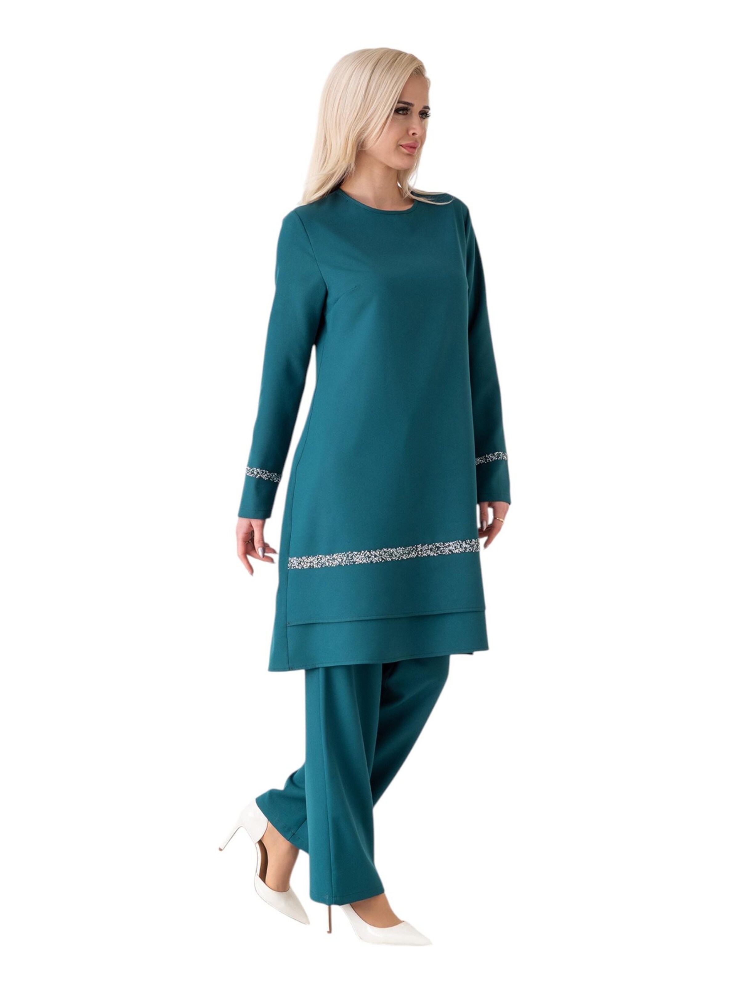 fashionshowcase Buksedragt 'NEVRA' i grøn