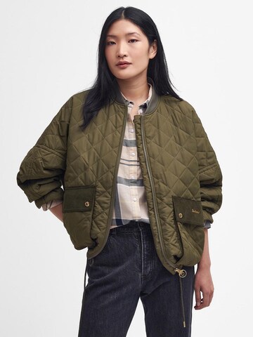 Barbour Between-Season Jacket 'Bowhill' in Green: front