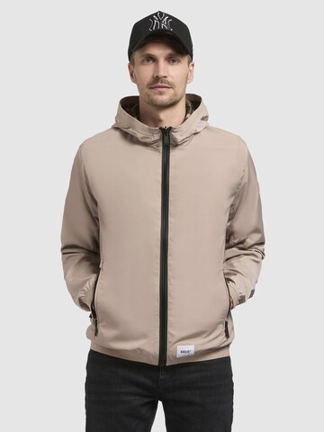 Veste mi-saison 'FERD' khujo en beige : devant
