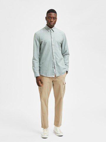 SELECTED HOMME - Ajuste estrecho Camisa en verde