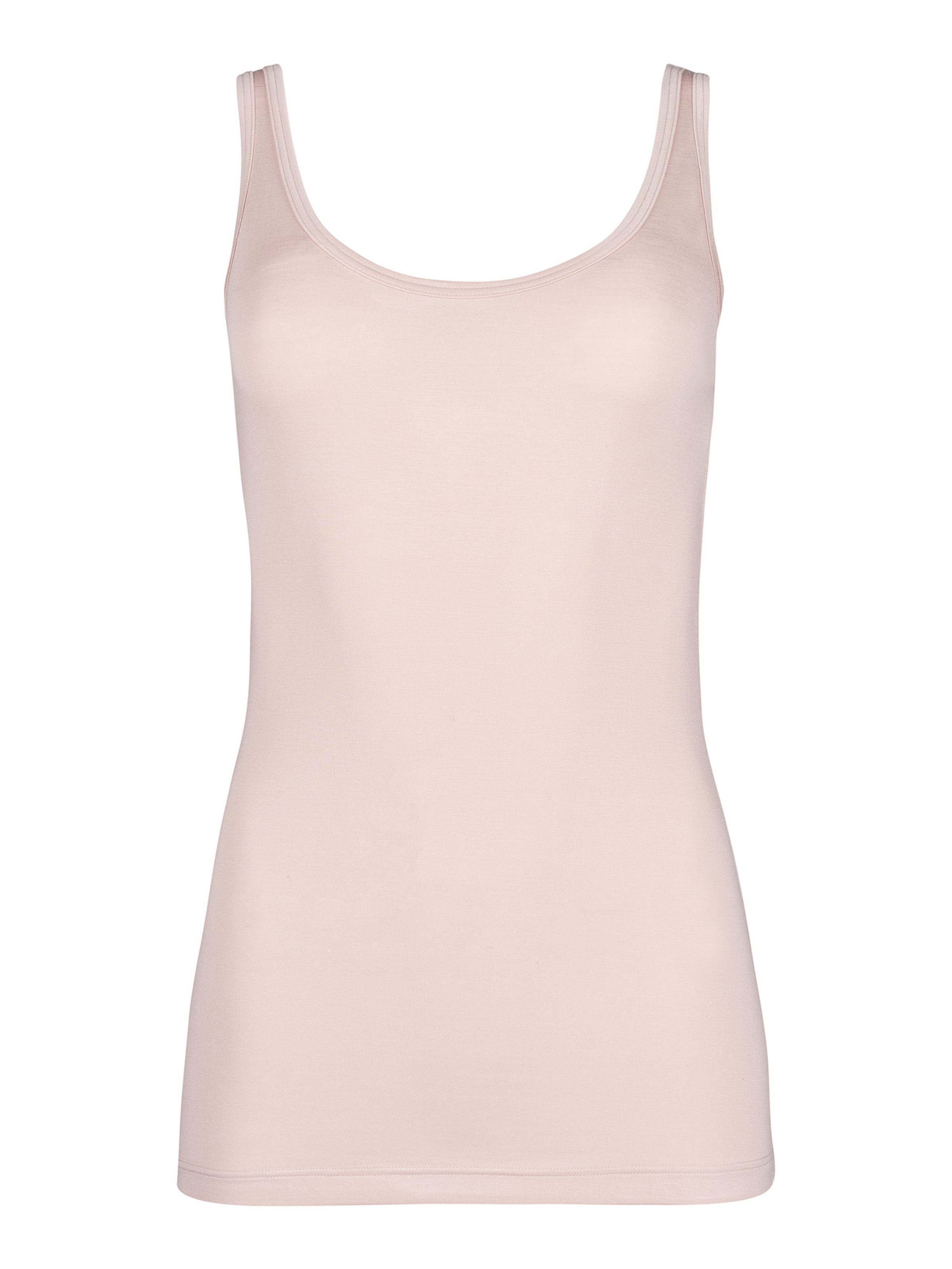 HUBER Top ' Soft Modal ' in Pink: front