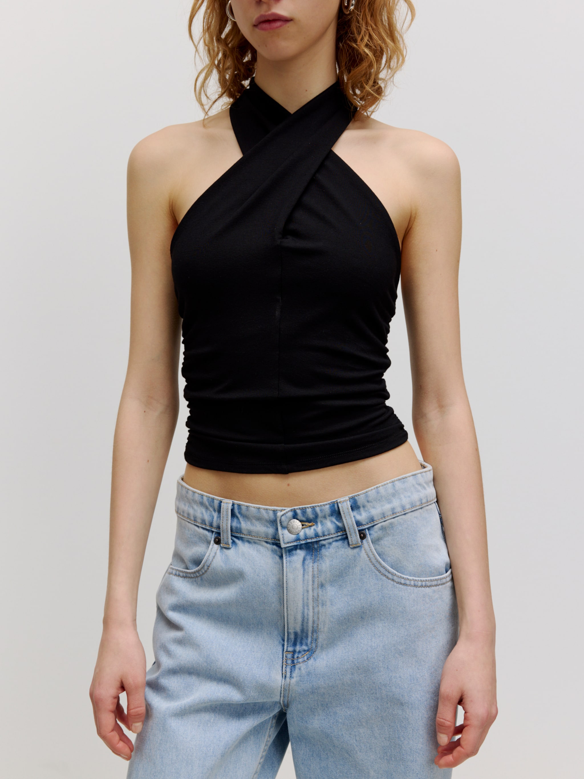 EDITED Producten Top 'Kalea' Zwart