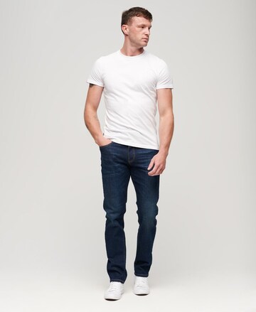 Coupe slim Jean 'VINTAGE SLIM STRAIGHT' Superdry en bleu