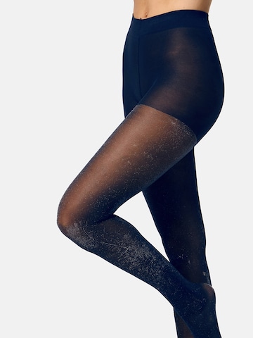 Collants 'Glitzer' Nur Die en bleu