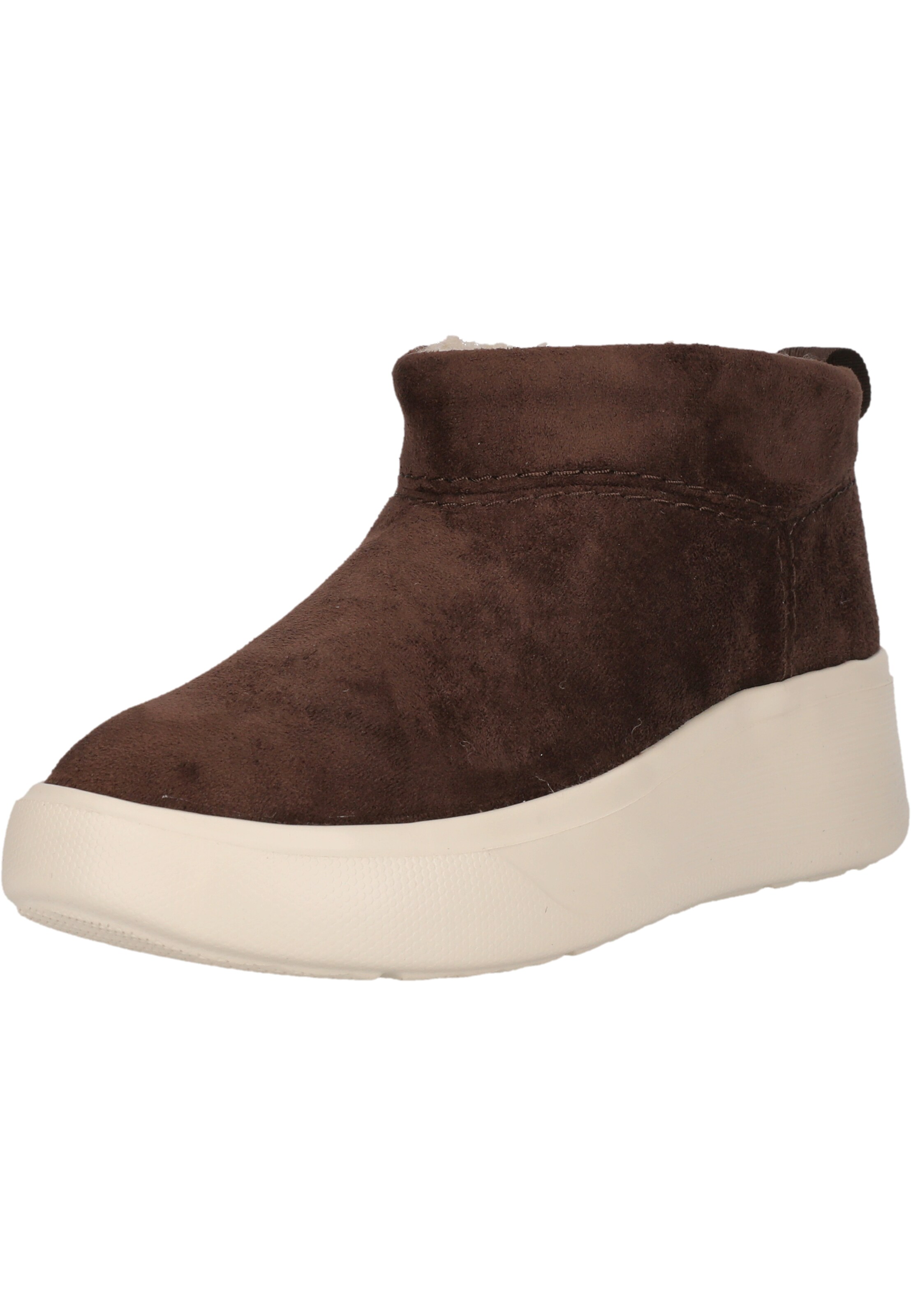CLARKS Boots Solevana Rise in Braun: Vorderseite