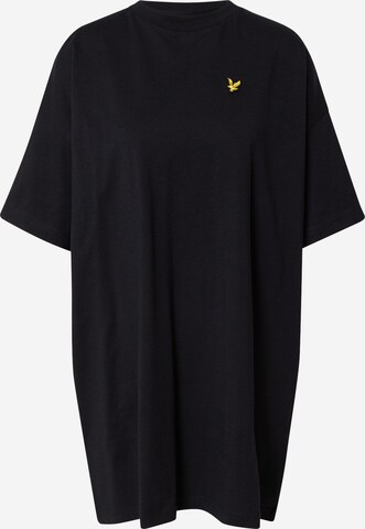 Rochie de la Lyle & Scott pe negru: față