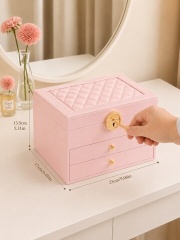 MEVYRA Jewelry Storage in Pink