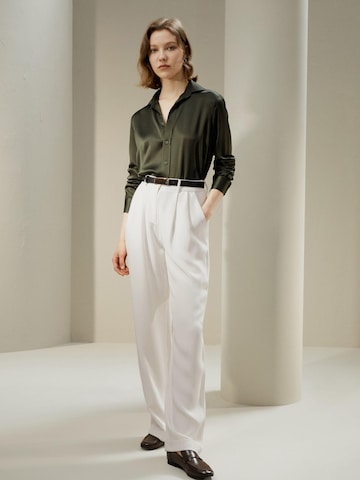 Lilysilk Bluse in Grün