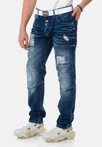 CIPO & BAXX Regular Jeans in Blau