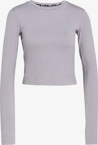 ADIDAS PERFORMANCE Λειτουργικό μπλουζάκι 'Adi365 Essentials' σε γκρι: μπροστά
