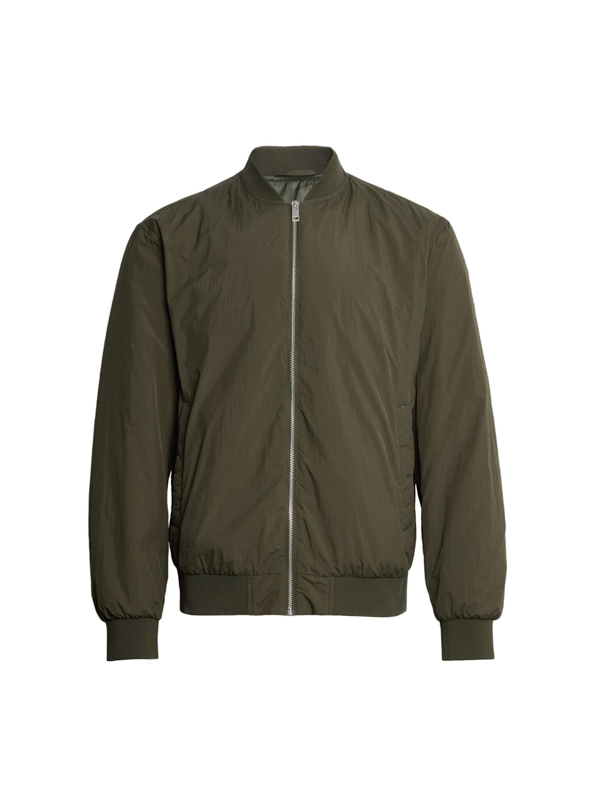 Veste mi-saison Marks & Spencer en vert : devant