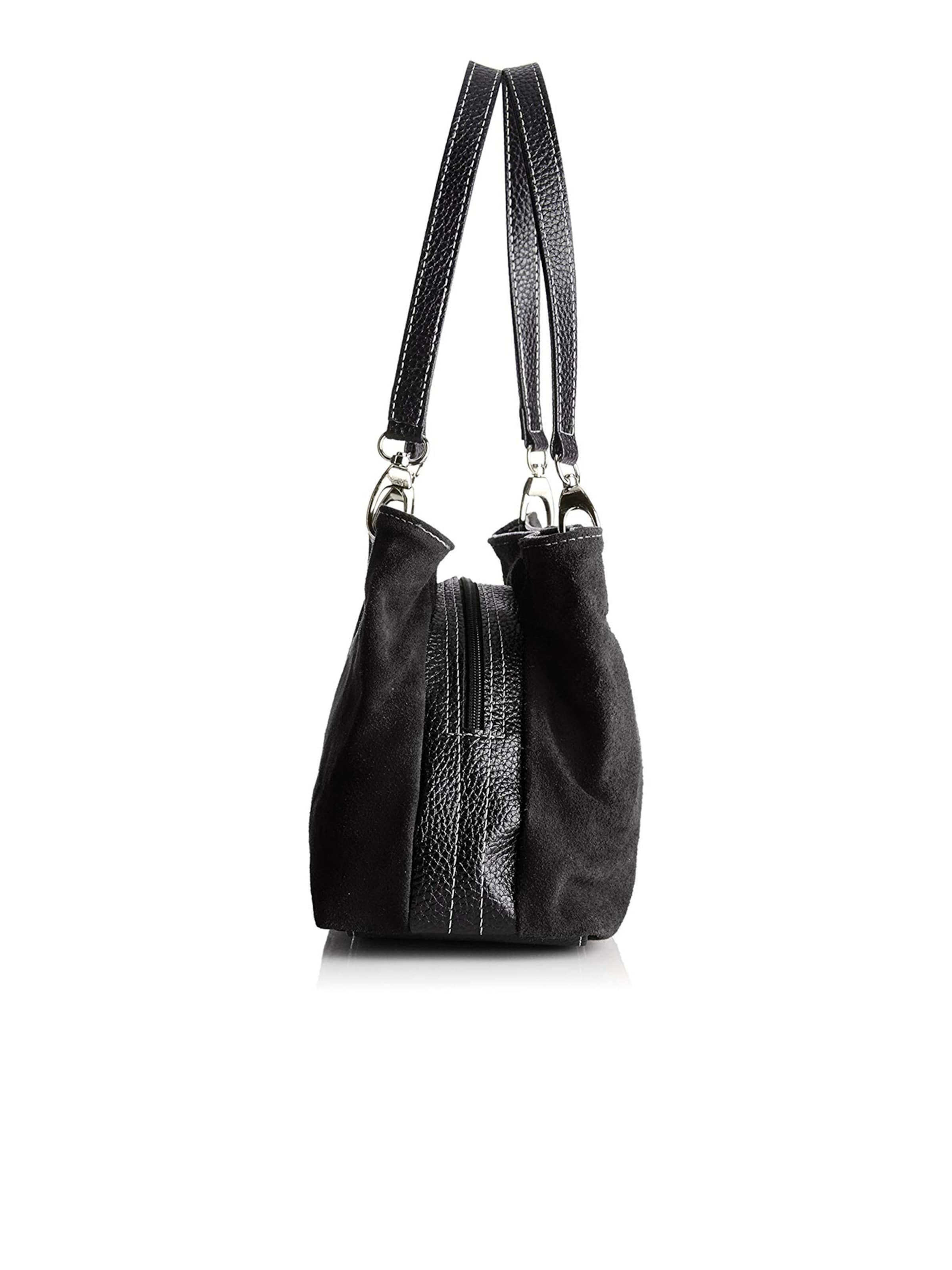 CHICCA BORSE Handtasche in Schwarz