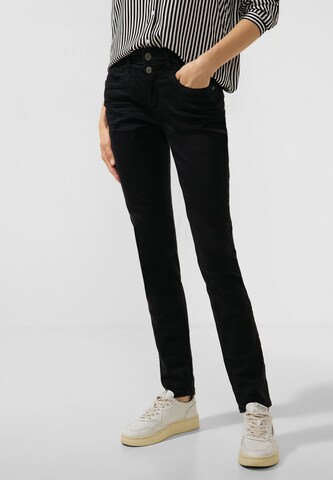 STREET ONE Skinny Jeans in Black: front