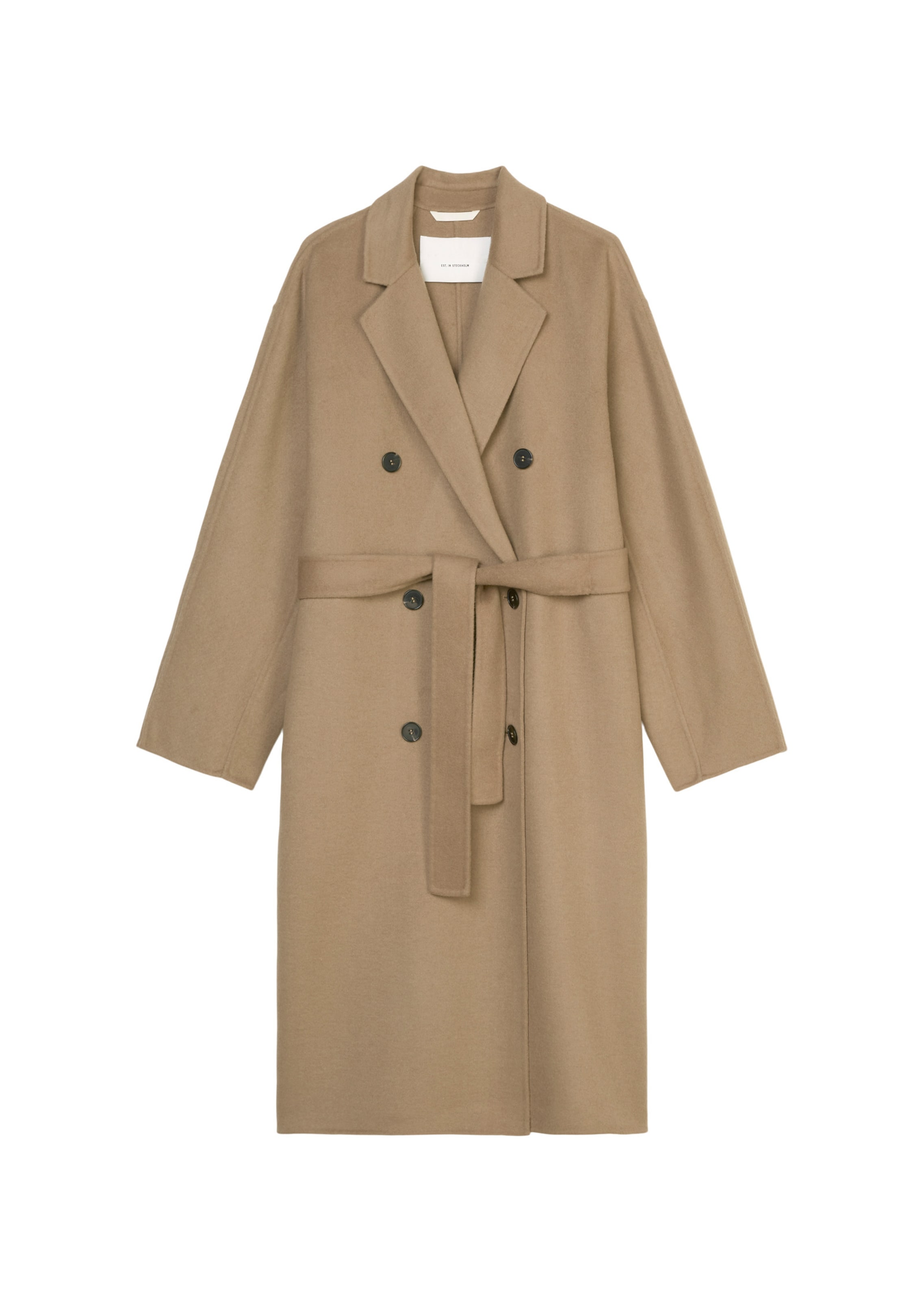 Marc O'Polo Wintermantel in Beige: voorkant