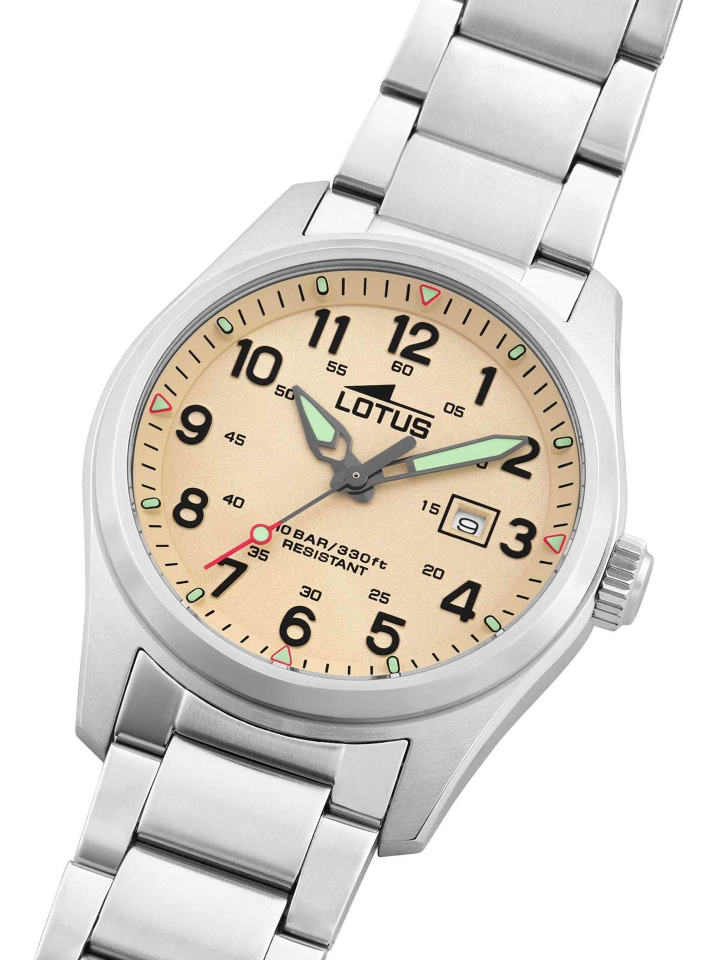 Lotus Analogové hodinky 'Date watch Minimalist For Him' – hnědá