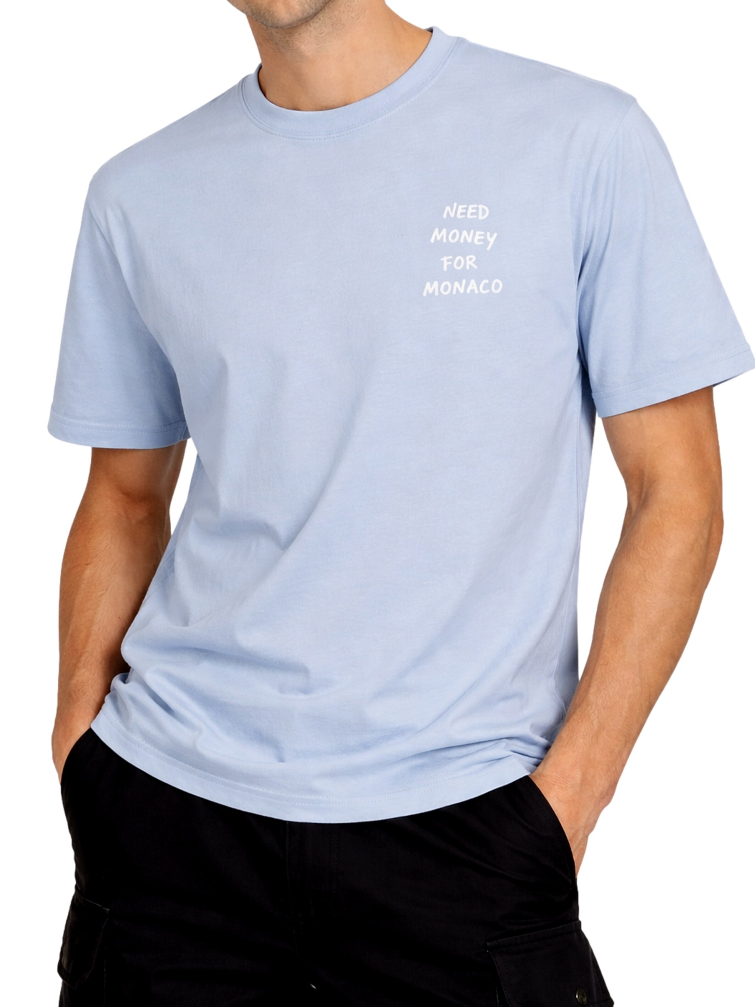 Only & Sons T-Shirt 'Money Life' in Blau