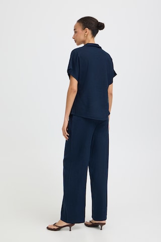 Wide Leg Pantalon 'BYFalakka' b.young en bleu