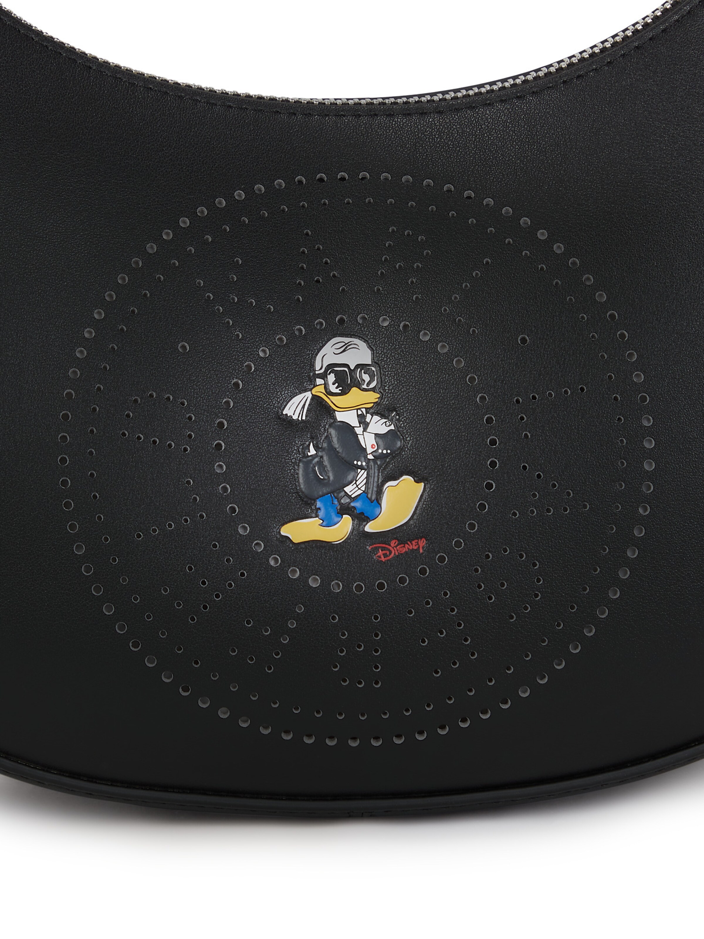 Karl Lagerfeld Schultertasche 'Disney x Karl Lagerfeld' in Schwarz
