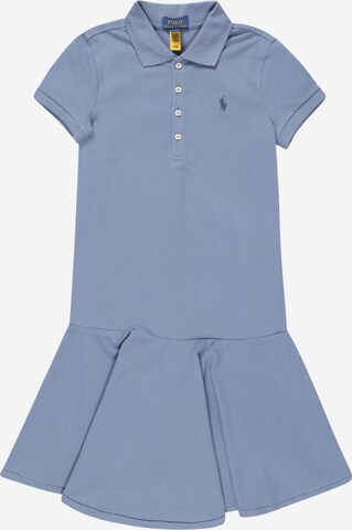 Robe Polo Ralph Lauren en bleu : devant